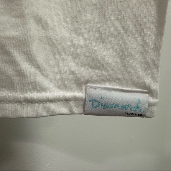 Diamond men’s White Shirt Medium - Picture 4 of 6